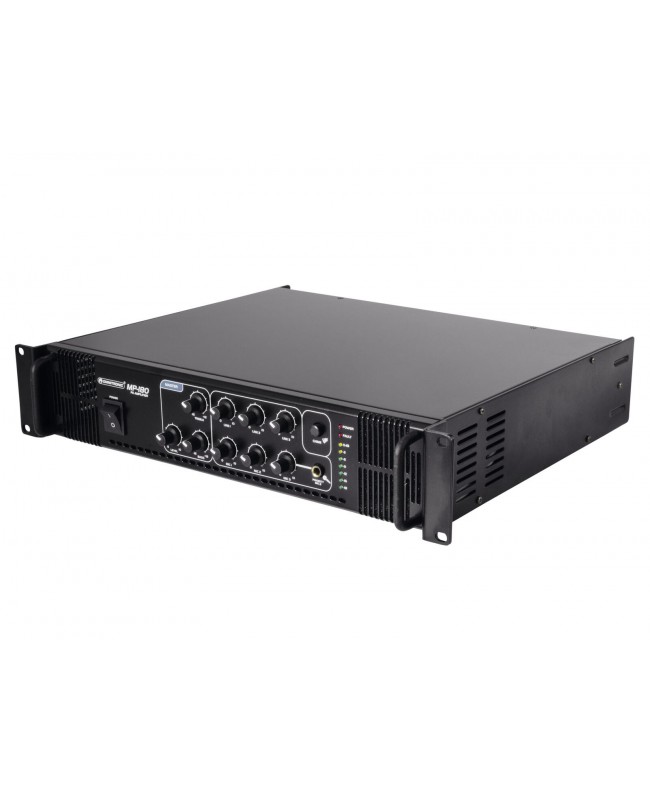 Omnitronic Amplificatore di missaggio PA MP-180 Amplificatori 100 V