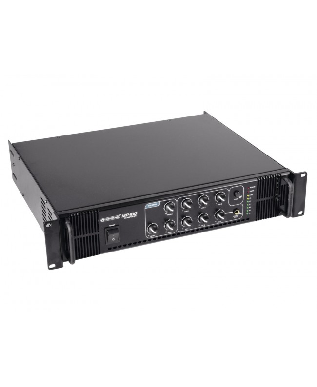 Omnitronic MP-180 PA Mixing Amplifier 100 V Amplifiers