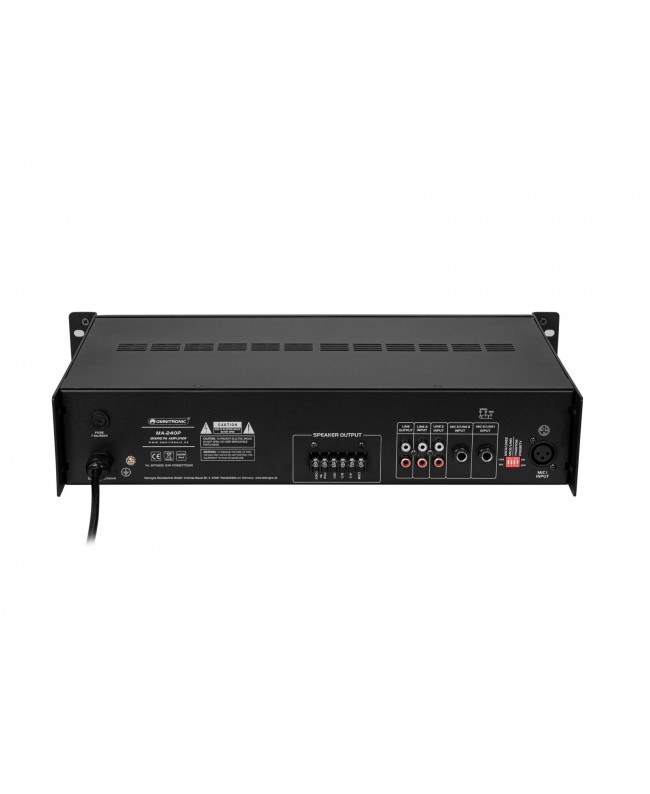 Omnitronic Amplificatore di missaggio PA MA-240P Amplificatori 100 V