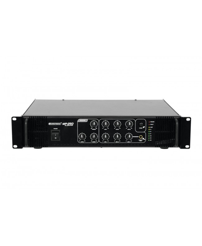 Omnitronic MP-250 ELA-Mischverstärker 100 V Verstärker