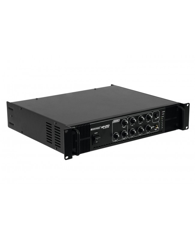 Omnitronic MP-250 PA Mixing Amplifier 100 V Amplifiers