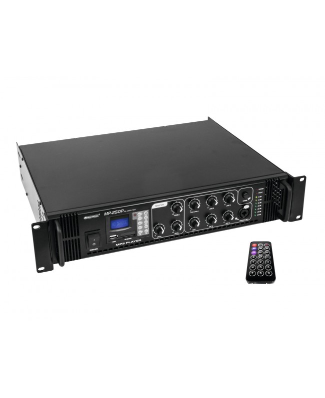 Omnitronic MP-250P ELA-Mischverstärker 100 V Verstärker