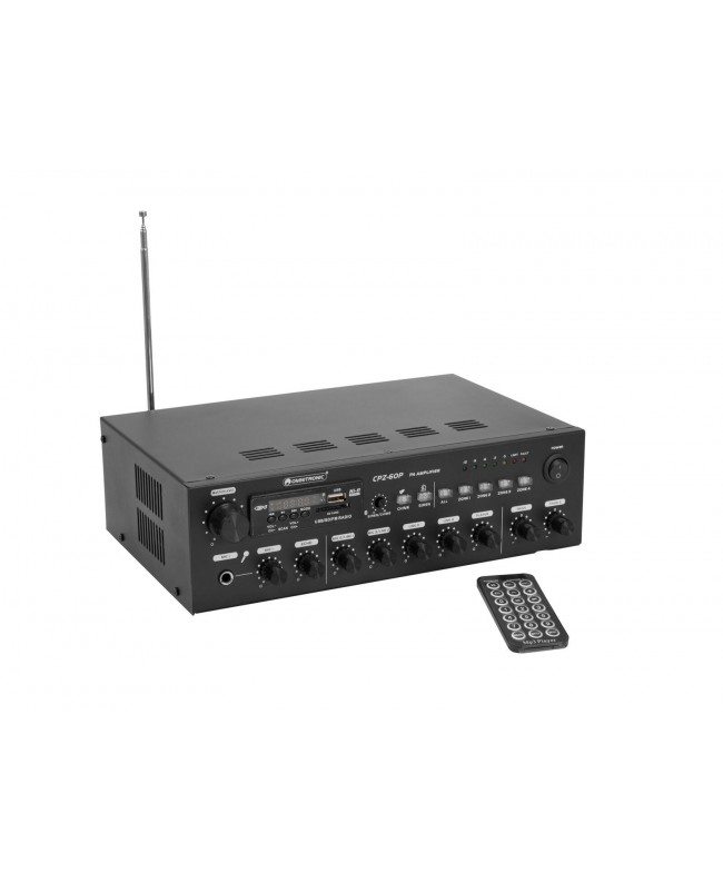 Omnitronic CPZ-60P ELA-Mischverstärker 100 V Verstärker