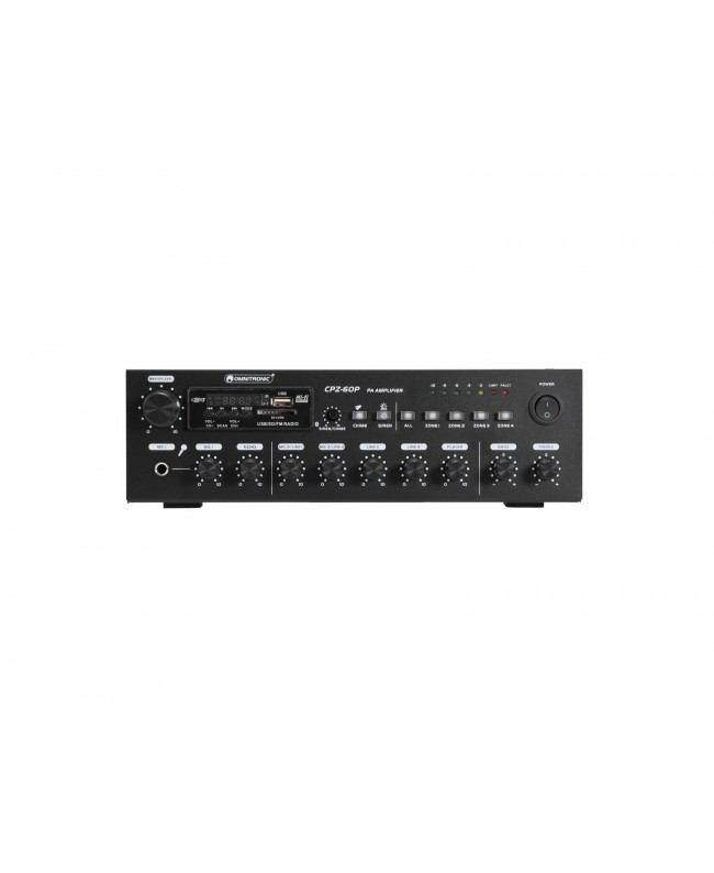 Omnitronic CPZ-60P ELA-Mischverstärker 100 V Verstärker