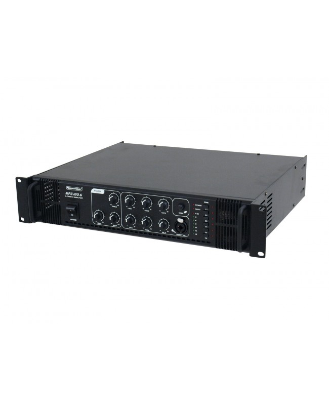 Omnitronic MPZ-180.6 ELA-Mischverstärker 100 V Verstärker