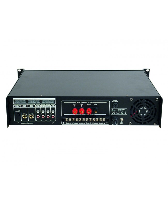 Omnitronic MPZ-180.6 PA Mixing Amplifier 100 V Amplifiers