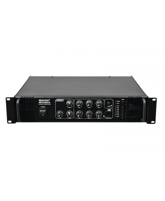 Omnitronic MPZ-350.6 PA Mixing Amplifier 100 V Amplifiers