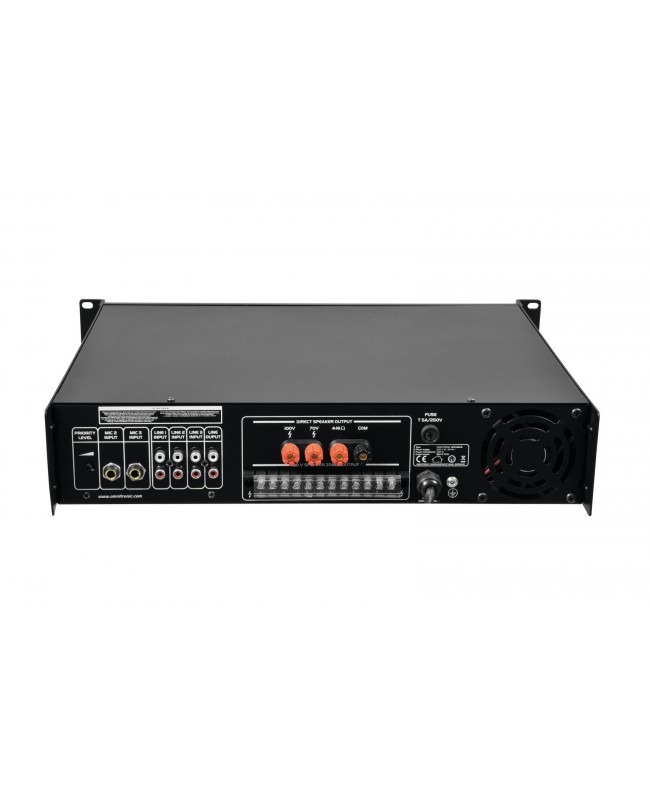 Omnitronic Amplificatore di missaggio PA MPZ-350.6 Amplificatori 100 V