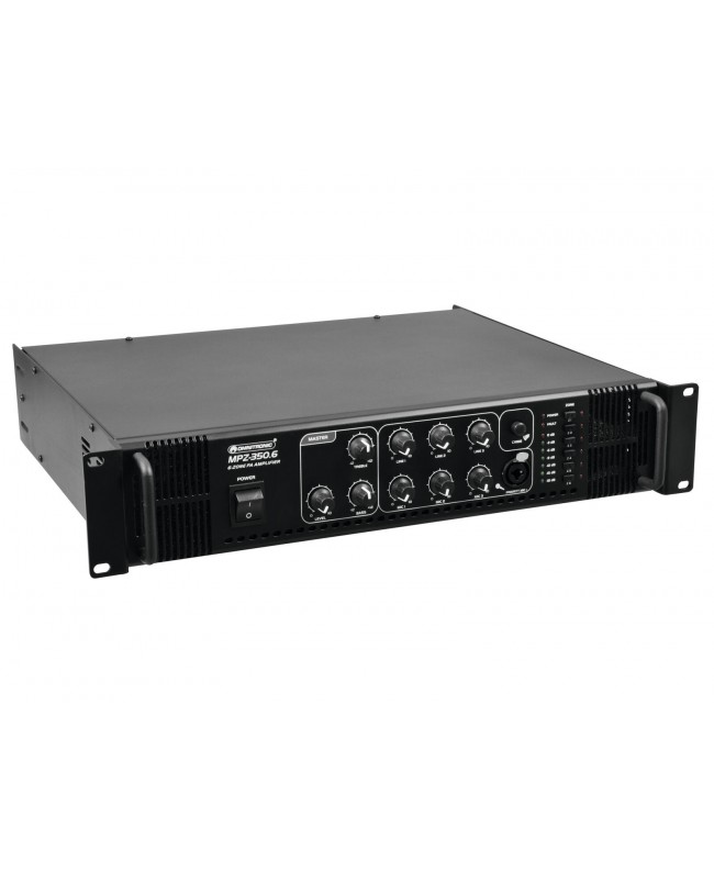 Omnitronic MPZ-350.6 PA Mixing Amplifier 100 V Amplifiers