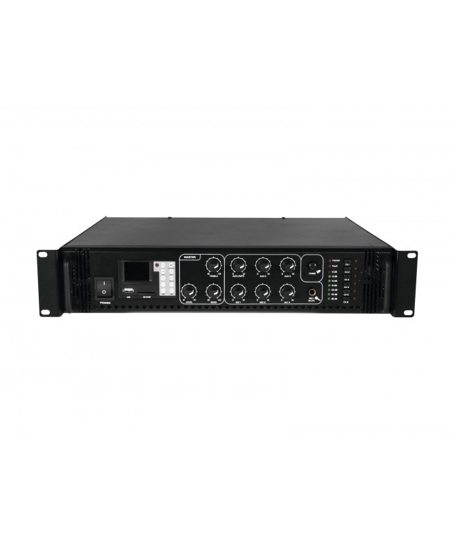 Omnitronic MPZ-650.6P PA Mixing Amplifier 100 V Amplifiers