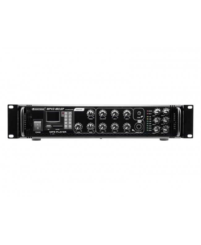 Omnitronic MPVZ-180.6P ELA-Mischverstärker 100 V Verstärker