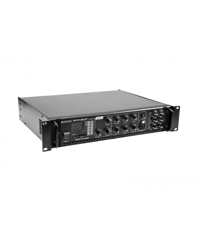 Omnitronic Amplificatore di missaggio PA MPVZ-180.6P Amplificatori 100 V