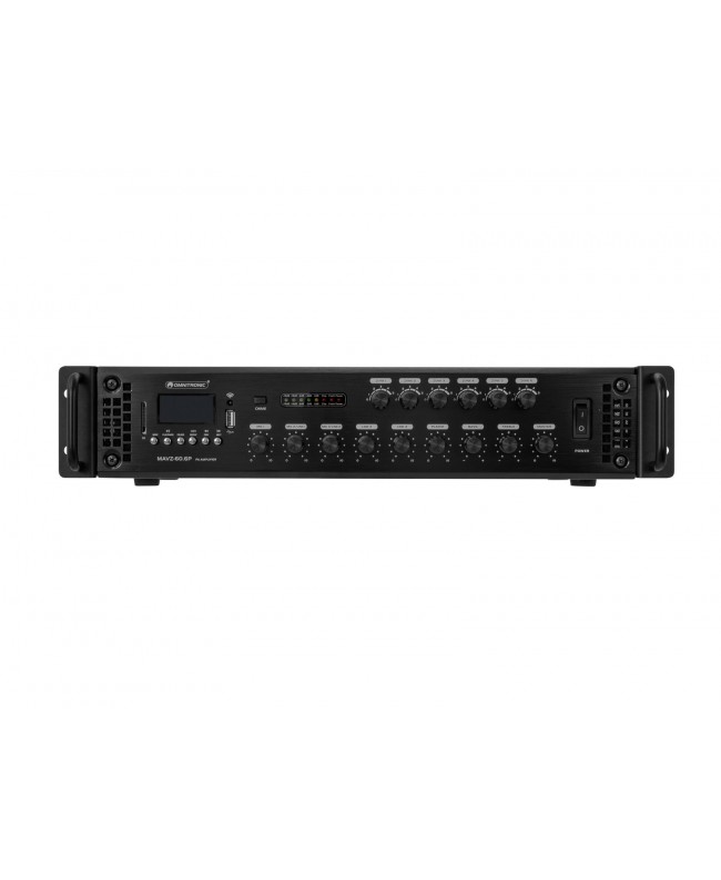 Omnitronic Amplificatore di missaggio PA MAVZ-60.6P Amplificatori 100 V