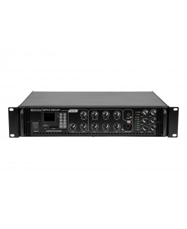Omnitronic Amplificatore di missaggio PA MPVZ-250.6P Amplificatori 100 V