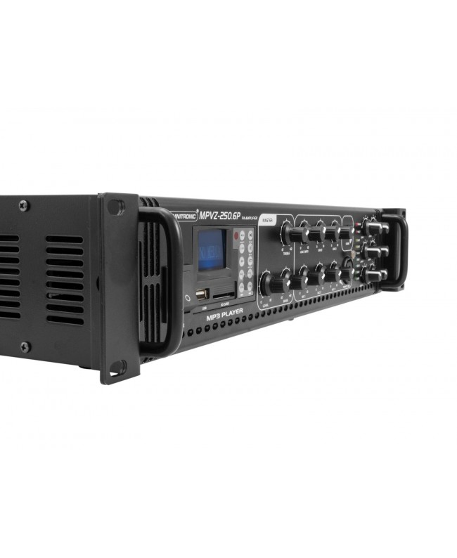Omnitronic MPVZ-250.6P PA Mixing Amplifier 100 V Amplifiers