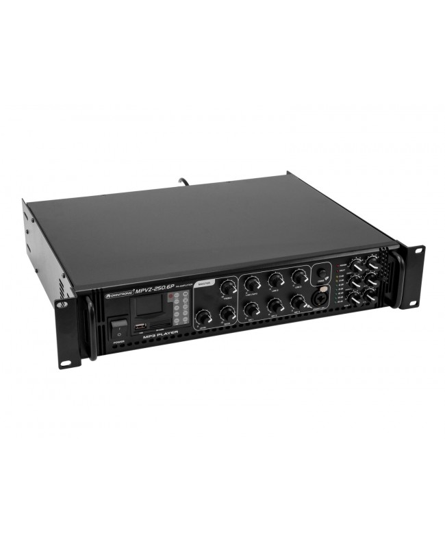 Omnitronic MPVZ-250.6P ELA-Mischverstärker 100 V Verstärker