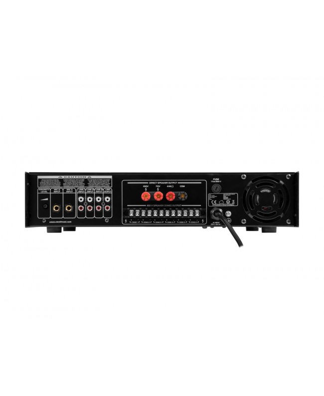 Omnitronic Amplificatore di missaggio PA MPVZ-250.6P Amplificatori 100 V