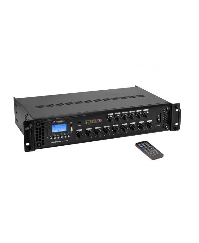 Omnitronic MAVZ-120.6P ELA-Mischverstärker 100 V Verstärker