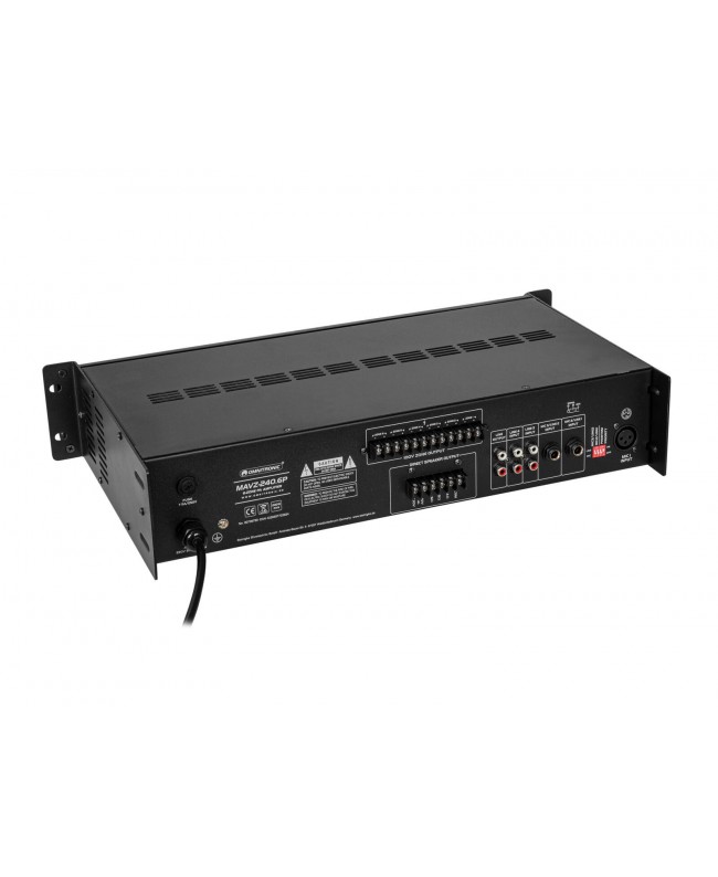 Omnitronic MAVZ-240.6P ELA-Mischverstärker 100 V Verstärker