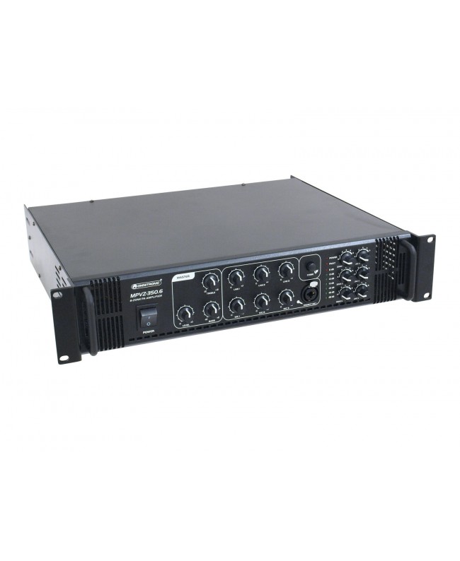 Omnitronic MPVZ-350.6 ELA-Mischverstärker 100 V Verstärker