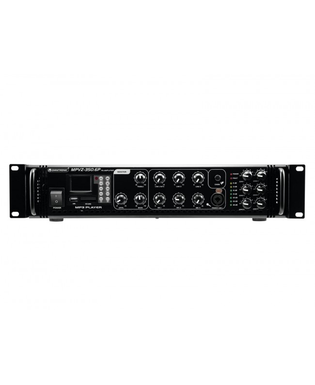 Omnitronic MPVZ-350.6P ELA-Mischverstärker 100 V Verstärker