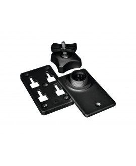 Omnitronic Wandhalterung für ODP-204/206 schwarz 2x 100 V Innenlautsprecher