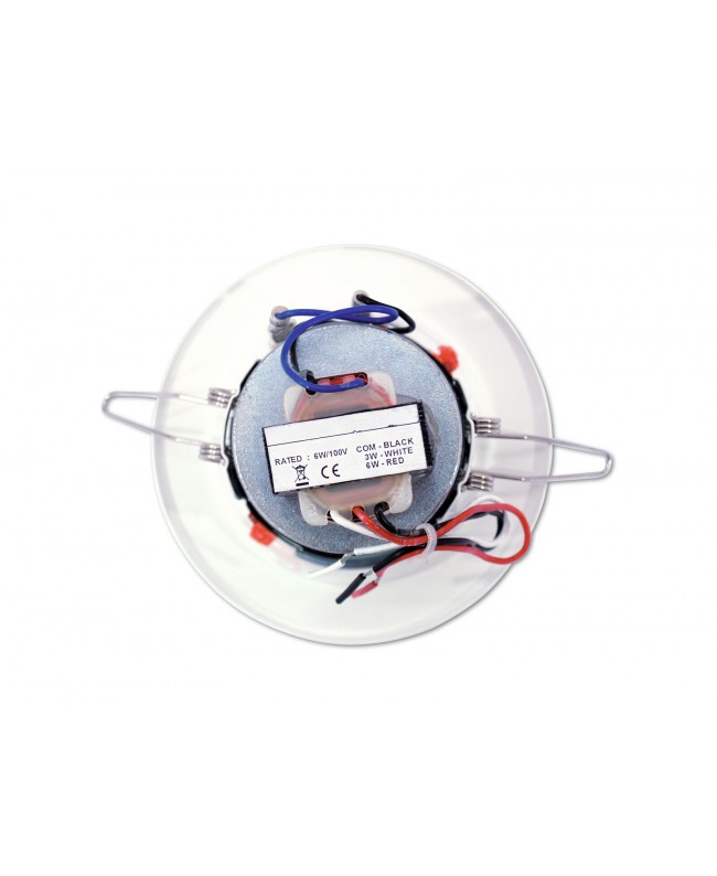 Omnitronic CS-2.5W Ceiling Speaker white 100 V Indoor speakers