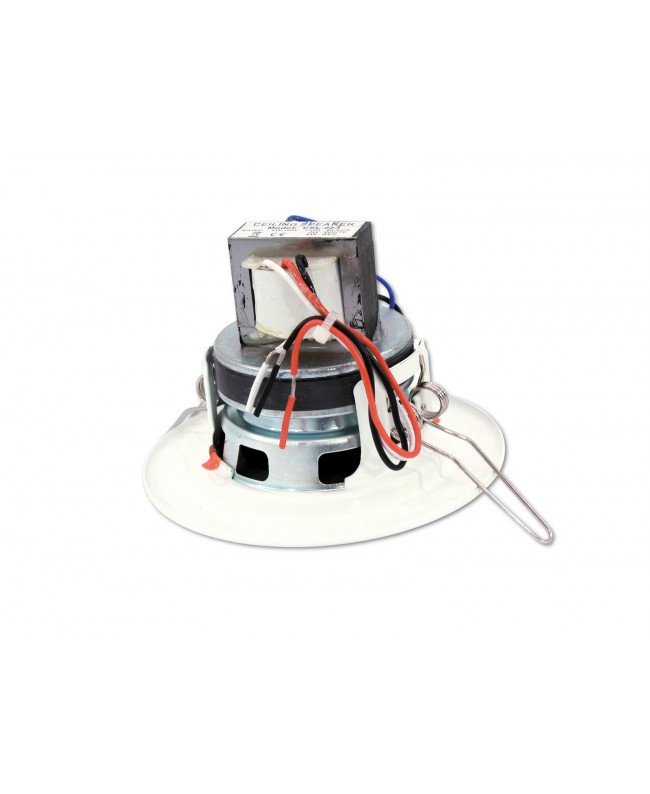 Omnitronic CS-2.5W Diffusore da soffitto bianco Altoparlanti interni 100 V