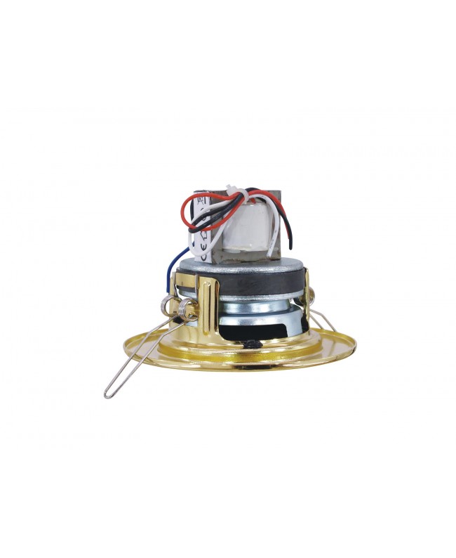 Omnitronic Diffusore da soffitto CS-2.5G oro Altoparlanti interni 100 V