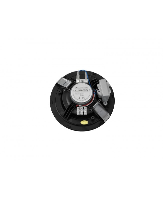 Omnitronic CSR-5B Ceiling Speaker black 100 V Indoor speakers