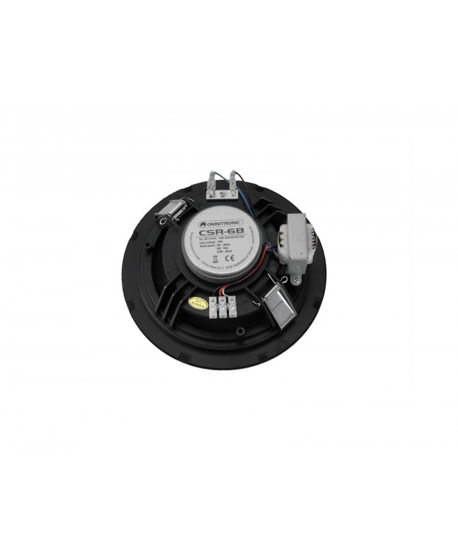 Omnitronic Diffusore da soffitto CSR-6B nero Altoparlanti interni 100 V
