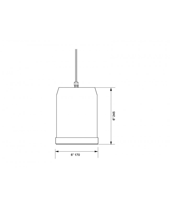 Omnitronic Diffusore da soffitto WP-15W Altoparlanti interni 100 V