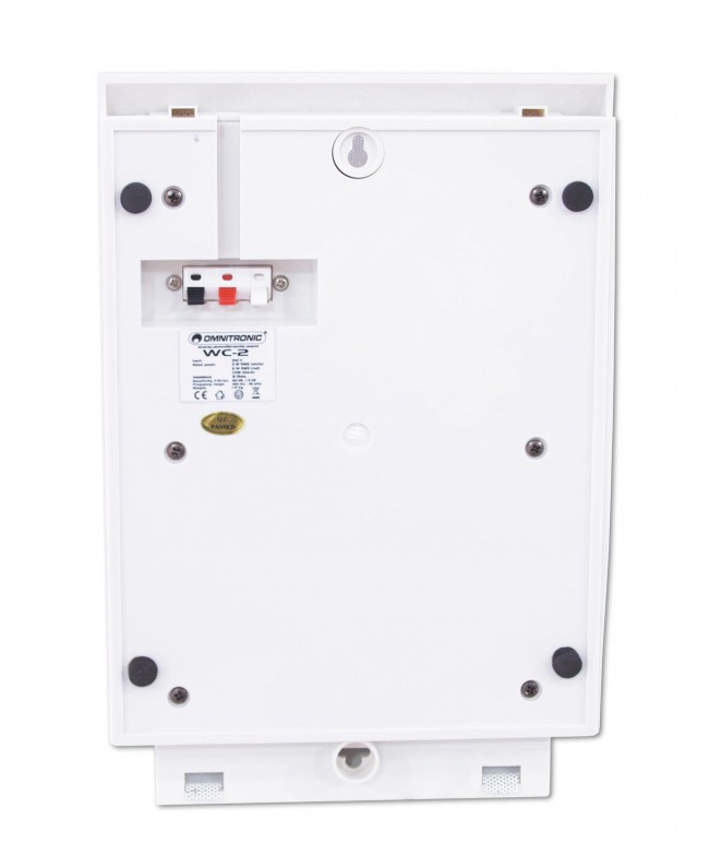 Omnitronic Altoparlante da parete PA WC-2 Altoparlanti interni 100 V