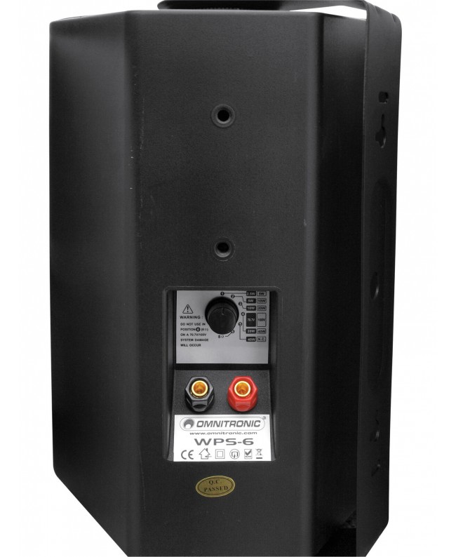 Omnitronic WPS-6S ELA-Wandlautsprecher 100 V Innenlautsprecher