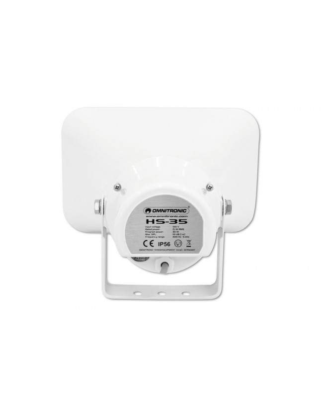 Omnitronic Altoparlante a tromba PA HS-35 Altoparlanti interni 100 V