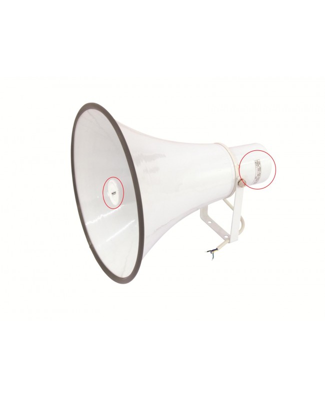Omnitronic Altoparlante a tromba PA HR-25 Altoparlanti interni 100 V
