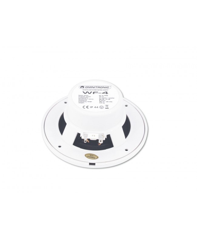 Omnitronic WF-4 Einbaulautsprecher 100 V Innenlautsprecher