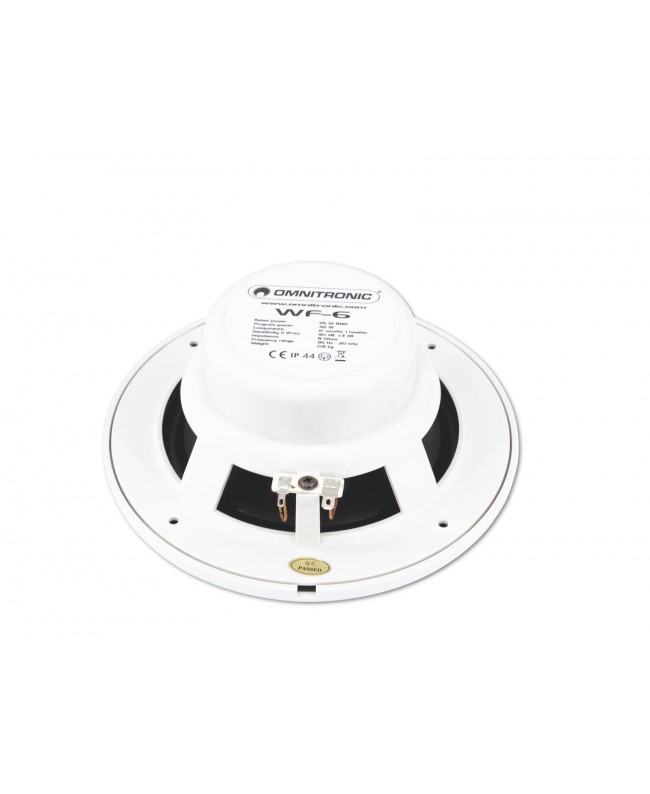 Omnitronic WF-6 Flush-Mount Speaker 100 V Indoor speakers