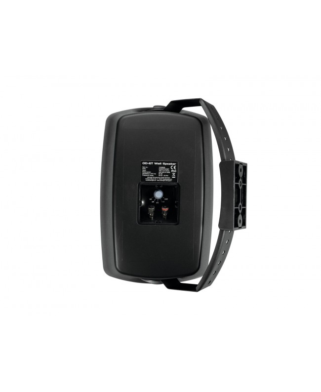 Omnitronic OD-6T Wall Speaker 100V black 2x 100 V Outdoor speakers