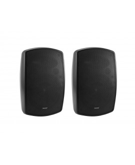 Omnitronic OD-8T Altoparlante da parete 100V nero 2x Altoparlanti esterni 100 V