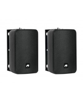 Omnitronic ODP-204T Installation Speaker 100V black 2x 100 V Outdoor speakers