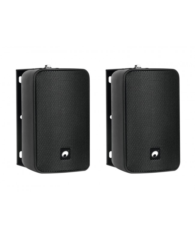 Omnitronic ODP-204T Altoparlante da installazione 100V nero 2x Altoparlanti esterni 100 V