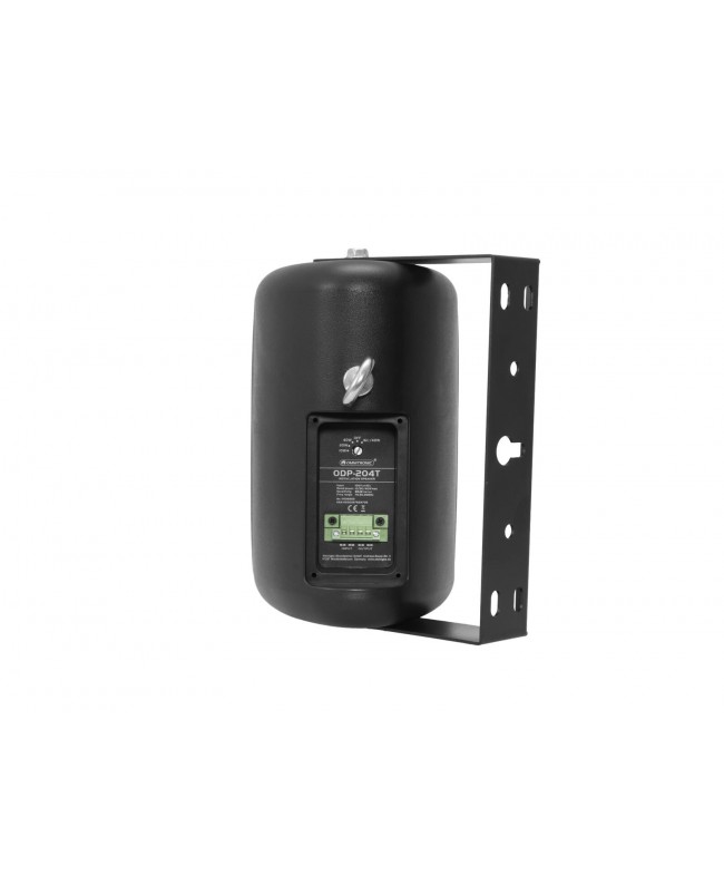 Omnitronic ODP-204T Altoparlante da installazione 100V nero 2x Altoparlanti esterni 100 V