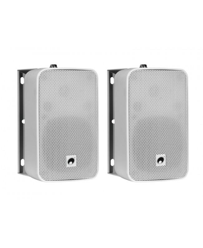 Omnitronic ODP-204T Installation Speaker 100V white 2x 100 V Outdoor speakers