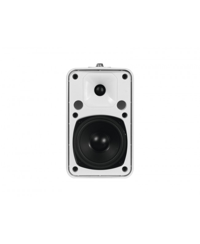 Omnitronic ODP-204T Installation Speaker 100V white 2x 100 V Outdoor speakers