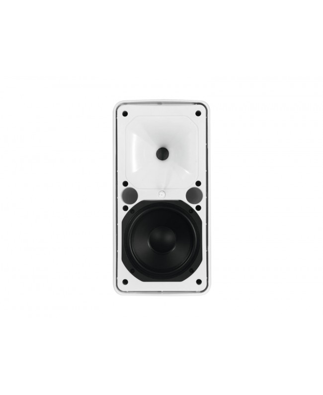 Omnitronic ODP-206T Altoparlante da installazione 100V bianco 2x Altoparlanti esterni 100 V