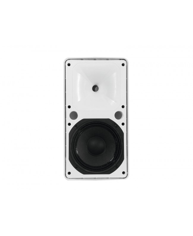 Omnitronic ODP-208T Altoparlante da installazione 100V bianco Altoparlanti esterni 100 V