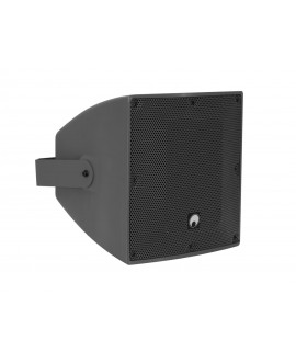 Omnitronic ODX-212TM Installationslautsprecher 100V dunkelgrau 100 V Außenlautsprecher