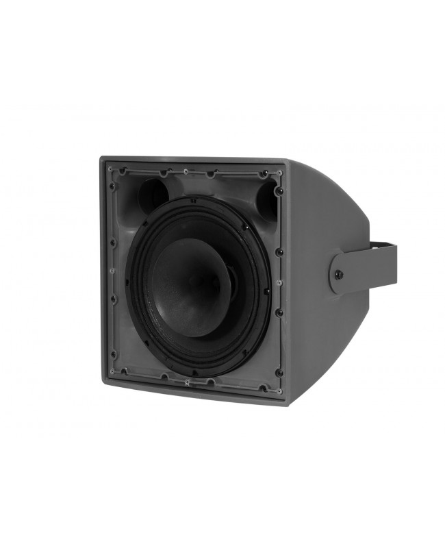 Omnitronic ODX-212TM Installationslautsprecher 100V dunkelgrau 100 V Außenlautsprecher