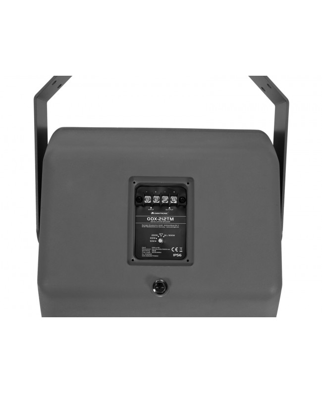 Omnitronic ODX-212TM Installation Speaker 100V dark grey 100 V Outdoor speakers